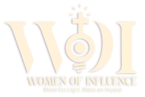 Woman of Influence white logo Woman of Influence white logo